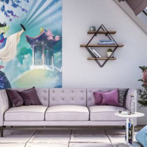 Komar Fototapete Disney Mulan 250 x 200 cm Digitaldrucktapete Vlies Mulan Chi...
