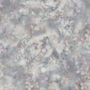 Vliestapete 1041531 Grau Blumen Floral Play of light Erismann