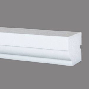 Wiesemann | Fassadenprofil "FP49-b" | Fassadenstuck | 62 x 57 x 2000 mm | Auß...