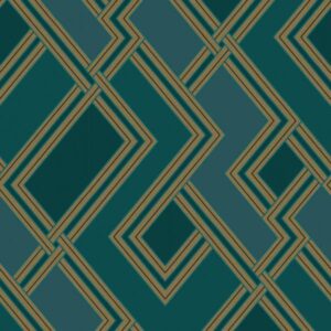 Grandeco | Asperia | 177504 | Vliestapete | Geometrisch | 10.05 x 0.53 m | Pe...