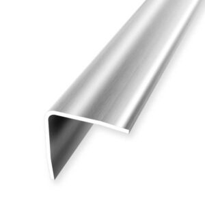 Eckschutzwinkel 31.5 x 31.5 x 2500 mm Edelstahl Matt Winkelprofil Glatt Ungeb...