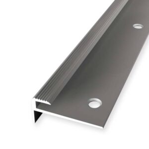 Treppenprofil 13 x 30 mm Aluminium Treppenkantenprofil Winkelprofil Geriffelt...