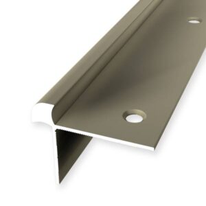 Treppenkantenprofil 33 x 43 mm Aluminium Winkelprofil Glatt Versenkt Gebohrt ...