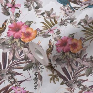 A.S. Creation | Dream Flowery | 381787 | Vliestapete | Blumenoptik | 0.53 x 1...
