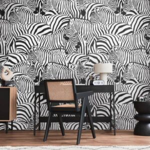 A.S. Creation Fototapete The Wall III 398731 Ein Motiv pro Rolle Tiere Schwar...