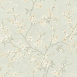 Vliestapete 456769 Blau Muster Motive Country Charme Rasch