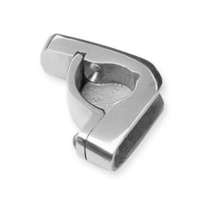 Dreikant Winkelösen 16 x 16 mm für Treppenläuferstangen Seitlich Geschlossen ...