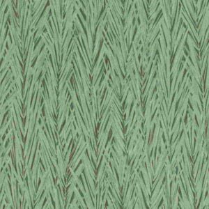 Rasch | Composition | 554175 | Vliestapete | Blumenoptik | 0.53 x 10.05 m | Grün