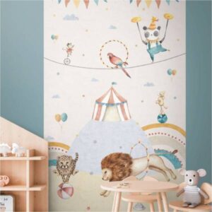 Fototapete Kinderzimmer 770721 Bunt Muster Motive Lilly & Luis Zirkus A.S. Cr...