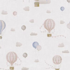 Vliestapete 770771 Blau Creme Muster Motive Tapete Kinderzimmer Lilly & Luis ...