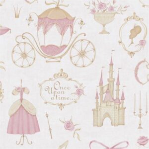 Vliestapete 771301 Beige Creme Muster Motive Tapete Kinderzimmer Lilly & Luis...