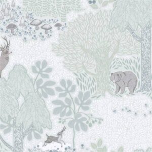 Vliestapete 771331 Braun Grün Muster Motive Tapete Kinderzimmer Lilly & Luis ...