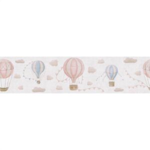 Bordüre 771351 Creme Beige Uni Lilly & Luis Wolken A.S. Création
