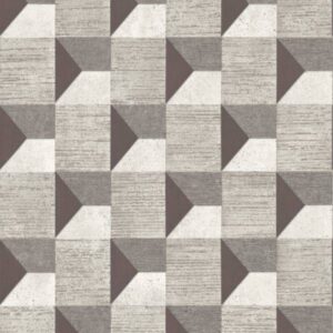 Grandeco | Phoenix | A48702 | Vliestapete | 3D Optik | 10.05 x 0.53 m | Grau