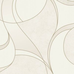 Grandeco | Tempo | A57215 | Vliestapete | Abstrakt | 10.05 x 0.53 m | Creme