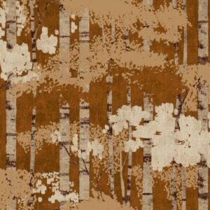 Grandeco | Ciara | A62703 | Vliestapete | Wald | 10.05 x 0.53 m | Braun