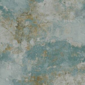 Grandeco | Ciara | A63103 | Vliestapete | Betonoptik | 10.05 x 0.53 m | Blau