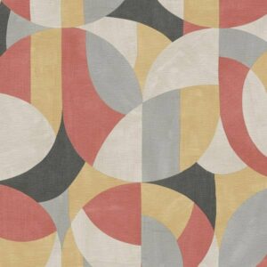 Vliestapete 399323 Grau Beige Rot Grafik French Affair A.S. Creation