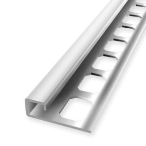 Quadratprofil 10 x 33 mm Einfasshöhe 10 mm Randleistenprofil Geschlossen Gest...
