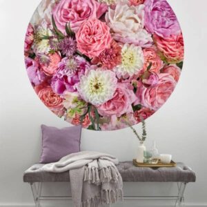 Komar Fototapete Disney Dot Beautiful Blossoms 125 x 125 cm Wandtattoo Vlies ...