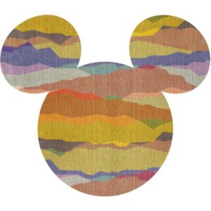 Komar Fototapete Disney Dot Micky Head 125 x 125 cm Vlies Selbstklebend Micky...