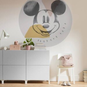 Komar Fototapete Disney Dot Micky Abstract 125 x 125 cm Vlies Selbstklebend M...