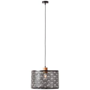 Pendelleuchte 120 x 39 cm Braun Bambus Pendellampe Modern Harmonisch