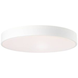 LED Deckenleuchte 8.5 x 49 cm Weiss Kunststoff Deckenlampe Modern Lichtfarbe:...