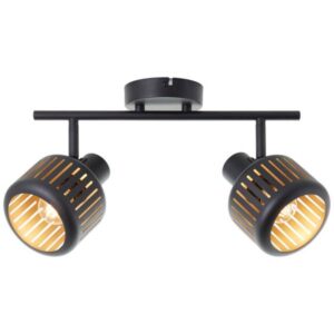 Deckenleuchte 22.5 x 11 x 38.5 cm Gold Metall Deckenlampe Modern Harmonisch