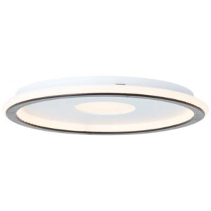 LED Deckenleuchte 3 x 30.8 cm Schwarz Kunststoff Deckenlampe Lichtfarbe: Warm...