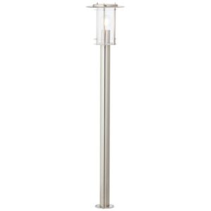 Stehleuchte 100 x 20 cm Metallic Metall Stehlampe Zylindrisch Modern Harmonisch