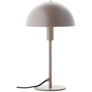 Tischleuchte 35.5 x 20.3 cm Grau Metall Tischlampe Harmonisch