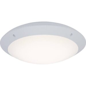 LED Deckenleuchte 9 x 31 cm Weiss Kunststoff Deckenlampe Rund Basic Lichtfarb...