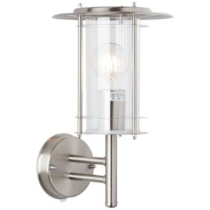 Wandleuchte 32 x 22 x 20 cm Silber Metall Wandlampe Zylindrisch Modern Harmon...