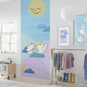 Komar Fototapete Disney Winnie Puuh Nachmittagsschläfchen 280 x 100 cm Digita...
