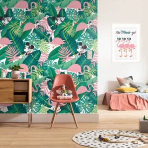 Komar Fototapete Disney Minnie Tropical 280 x 200 cm Vlies Maus Entdeckungsto...