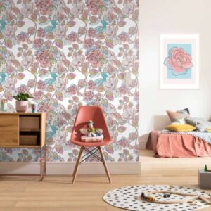 Komar Fototapete Disney Cinderella Blossom 280 x 200 cm Vlies Blütenzauber Pr...