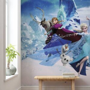 Komar Fototapete Disney Frozen Elsas Magic 280 x 200 cm Vlies Elsa Magie Eisk...