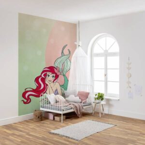 Komar Fototapete Disney Ariel Pastell 280 x 200 cm Digitaldrucktapete Vlies M...