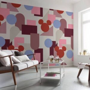 Komar Fototapete Disney Colourful Mickey 250 x 400 cm Digitaldrucktapete Vlie...