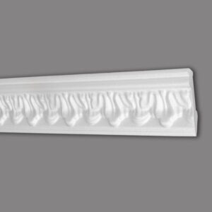 Marbet | Stuckleiste "B-5" | Styropor Deckenleiste | 34 x 56 x 2000 mm | Poly...