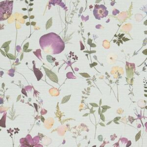 Vliestapete 397463 Grün Lila Blumen Floral PintWalls II A.S. Creation