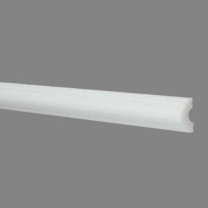 Zierleiste WL7 12,5 x 25 x 2000 mm Wandleiste Polystyrol Weiß NMC WALLSTYL