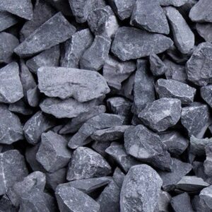 Alpensplitt 11 - 16 mm Edelsplitt Kalkstein Naturstein Schwarz Braun Garten S...
