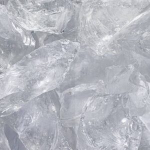 Glass Clear SS 40 - 80 mm Glas Steinschlag Naturstein Klar Gartendeko Gartens...