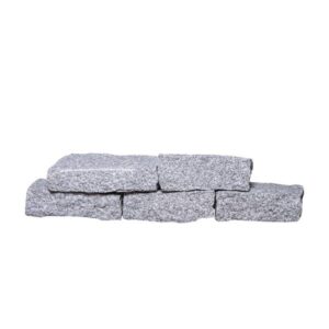 Granit Mauersteine 10 - 20 - 40 cm Grau Gartensteine Gartendeko Naturstein GSH