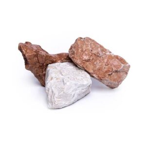 Mediterran GS 60 - 120 mm Gabionensteine MIX Orange Beige Gartendeko Naturste...