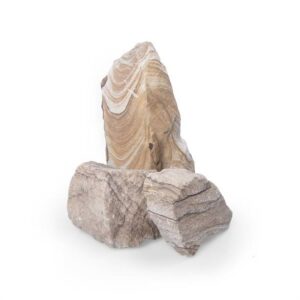 Pinienstein 60 - 120 mm Gabionensteine Sandstein Gabionen Braun Gartengestalt...