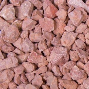 Rosso Verona Splitt 8 - 12 mm Edelsplitt Marmor Naturstein Orange Garten Stei...