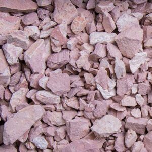 Savannen Splitt 5 - 16 mm Edelsplitt Kalkstein Naturstein Rot Braun Garten St...